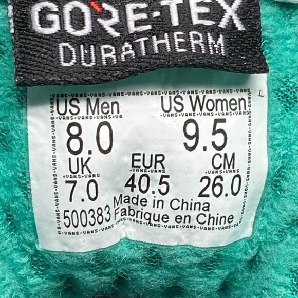 Vans Ultrarange Exo Hi GORE-TEX MTE-3 Size 8 Men = 9.5 Women Boot Gray Multi - Picture 8 of 8